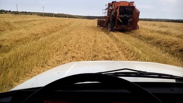 уборка ржи 2015 СПК Надежда 4 смотреть онлайн