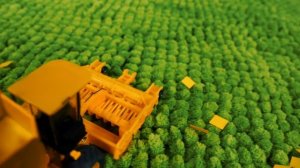 Развивающие игры - Машины-помощники - Комбайн, трактор, погрузчик