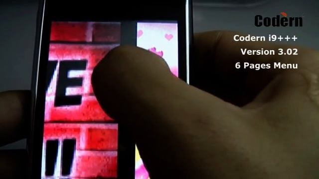 i9 V.3 Dual Sim Cell Phone Demo Video