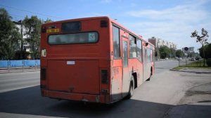 Автобус Scania MaxCi CN113CLL (АС 580 22). Покатушки по Барнаулу.