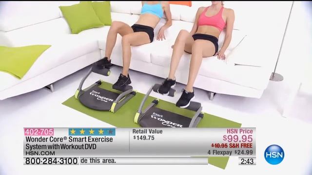 Wonder Core Smart Exercise System with Workout DVD смотреть онлайн