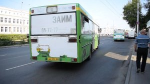 Автобус Mercedes-Benz O405 (АО 095 22). Покатушки по Барнаулу.