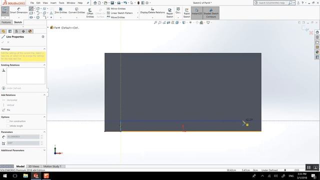 Solidworks 2020 Tutorial for Beginner - 3 | SolidWorks Introduction, Basic Skills