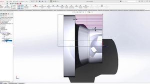 SolidCam - программирование токарных циклов продольного точения для Электроники НЦ-31 .