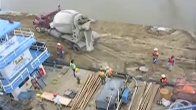 Hormigonado de pila, puente, Tachina Esmeraldas, Ecuador, Subia Subia смотреть онлайн