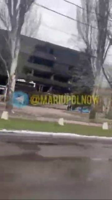 Мариуполь. Нахимова, 116а. Дом Быта. 22 марта 2022г. смотреть онлайн