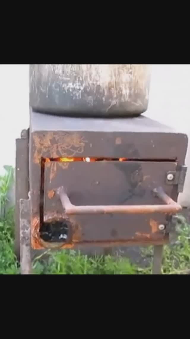 Уличная печь для птицы и скотины