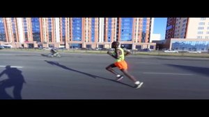 КРАСИВОЕ ВИДЕО, Бег СПОРТСМЕНОВ в ЗАМЕДЛЕННОЙ СЪЁМКЕ 60fps