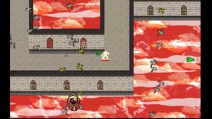 Vampire Survivors - Antonio - Holy Forbidden - El Signo Amarillo tras el pasillo