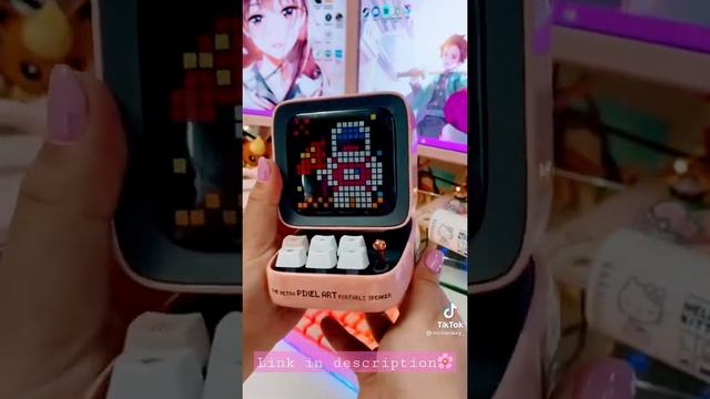 Divoon speaker Ditoo Plus (pink)🌸so cute with links смотреть онлайн