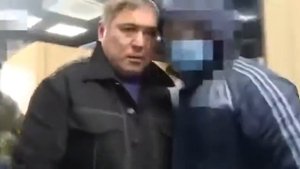 Момент задержания криминального авторитета Камчы Кольбаева