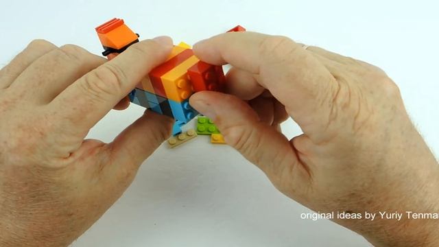 Lego Classic 10696 Tiger. How to build Tiger from LEGO. Minimalism with Kids. Save Money & Space.