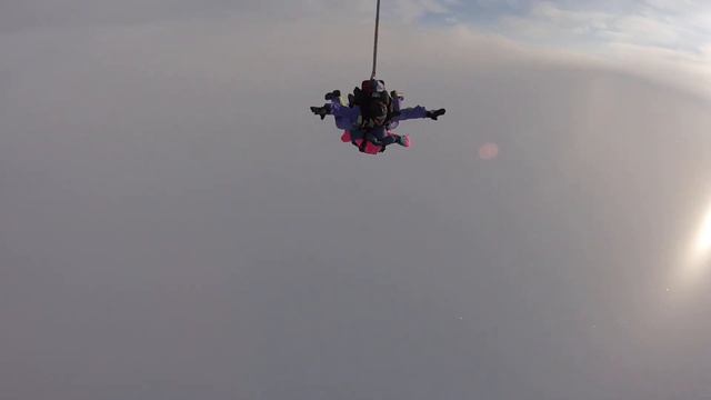 Висталина (Тузова) Ксения Пермь - прыжок с парашютом смотреть онлайн