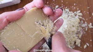АСМР. СУХОЕ ХРУСТЯЩЕЕ МЫЛО ДУРУ. РЕЗКА МЫЛА.