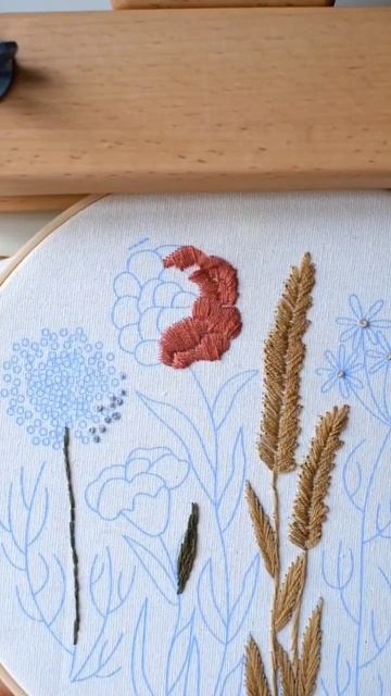 Вышивка для начинающих. гладьевой шов Satin Stitch punto pasado #embroidery #вышивка # puntollano смотреть онлайн