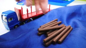 Машины -Помощники - Лесовоз, тягач, катер, трейлер