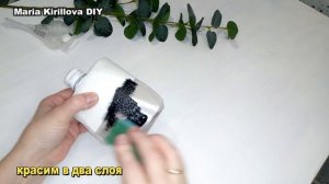 Декор дозатора от жидкого мыла