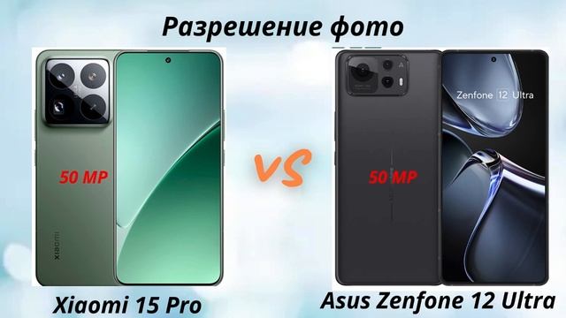 Xiaomi 15 Pro против ASUS Zenfone 12 Ultra: Битва за первенство! Сравниваем флагманы будущего!
