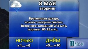 Погода 5, 6, 7, 8 мая