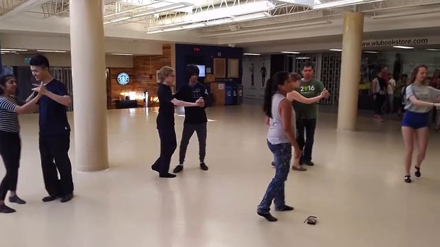KW Salseros - Techniques Class - Coca-Cola and Dip Pattern