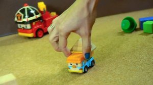 Робокар Поли. Игрушечные Машинки. Грузовичок Дампу