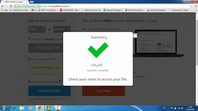 Convertir les documents Pdf en Word || Convert Pdf to Word смотреть онлайн