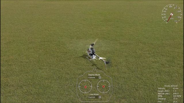 Aerofly RC 7 Hirobo SDX 50 смотреть онлайн