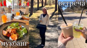 Встретились с подругой/ Закупка продуктов/ Мукбанг/ Влог