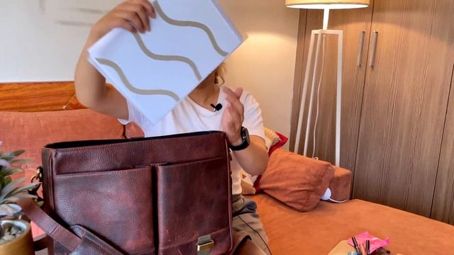 whats in my bag?  ft. College Professor