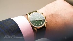 Montblanc's latest 1858 releases go back to nature