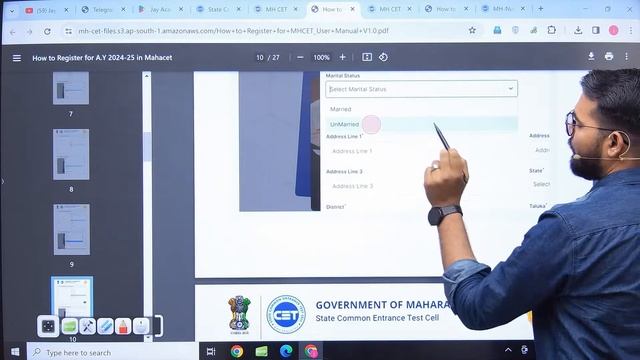 MH-CET 2024 Step By Step Form Filling Process Part-1 | CETCELL Registration Started | #bscnursing