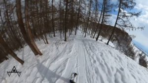 Сноубординг в горах Алтая ||| Уймонская долина 2024.