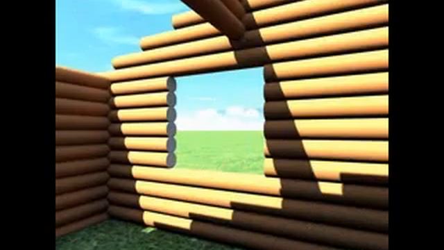 силовой каркас сруба 10х12 второй вариант смотреть онлайн