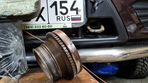Поломка демпфера шкива УАЗ Патриот.