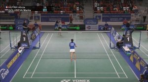 Alicia Huynh vs Mariia Golubeva (WS, R32) - European U17 C’ships 2019