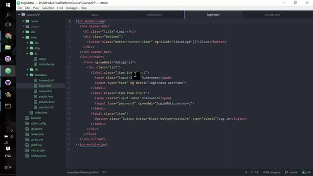 Занятие #3 - Ionic смотреть онлайн