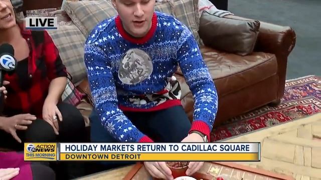 Downtown Detroit Holiday Market смотреть онлайн