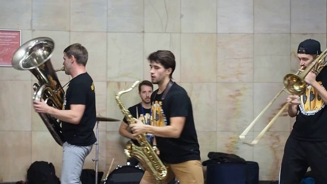Brevis Brass Band. Moscow. Undergraund