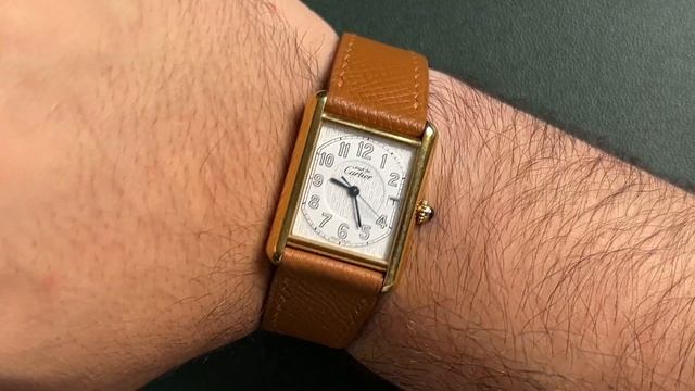 The Must De Cartier Tank You Didnt Know About - A Jumbo 2413 Cartier  Wristwatch Check