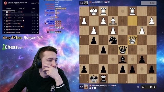 Лучшее с - Александр Бортник 019 #шахматы #Бортник смотреть онлайн