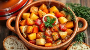 Овощной взрыв вкуса: Рагу, которое полюбят даже мясоеды!
