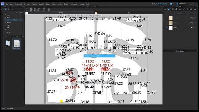Печать лекал из Clo3D смотреть онлайн