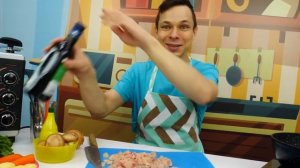 Весёлые игры - Готовим с БЕН 10 вкусняшки! Торт и Салат для Супергероя! - Видео рецепты для детей