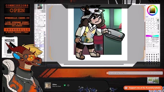 Artfight 2022 Chibis | NyneHells | Speed Draw смотреть онлайн