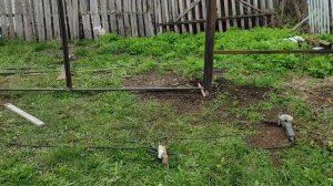 ЗАБОР ИЗ ПРОФНАСТИЛА ЗА 5 ДНЕЙ своими руками (с калиткой и воротами)