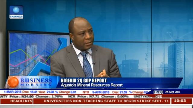 Focus On Mineral Resources In Nigeria's 2Q GDP Reading Pt.1 |Business Morning| смотреть онлайн