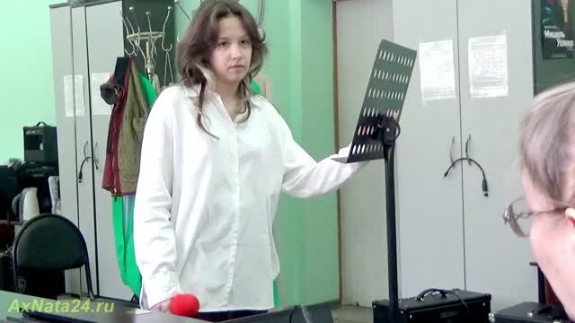 Puttin On The Ritz - поём с листа. Город детства - под ключ. Эстрадное пение  Даша Еремеева 1 курс