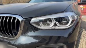 Улучшенный свет BMW X3 G01, замена линз в адаптивной светодиодной оптике