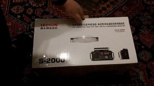 Радиоприемник Tecsun S-2000. Распаковка