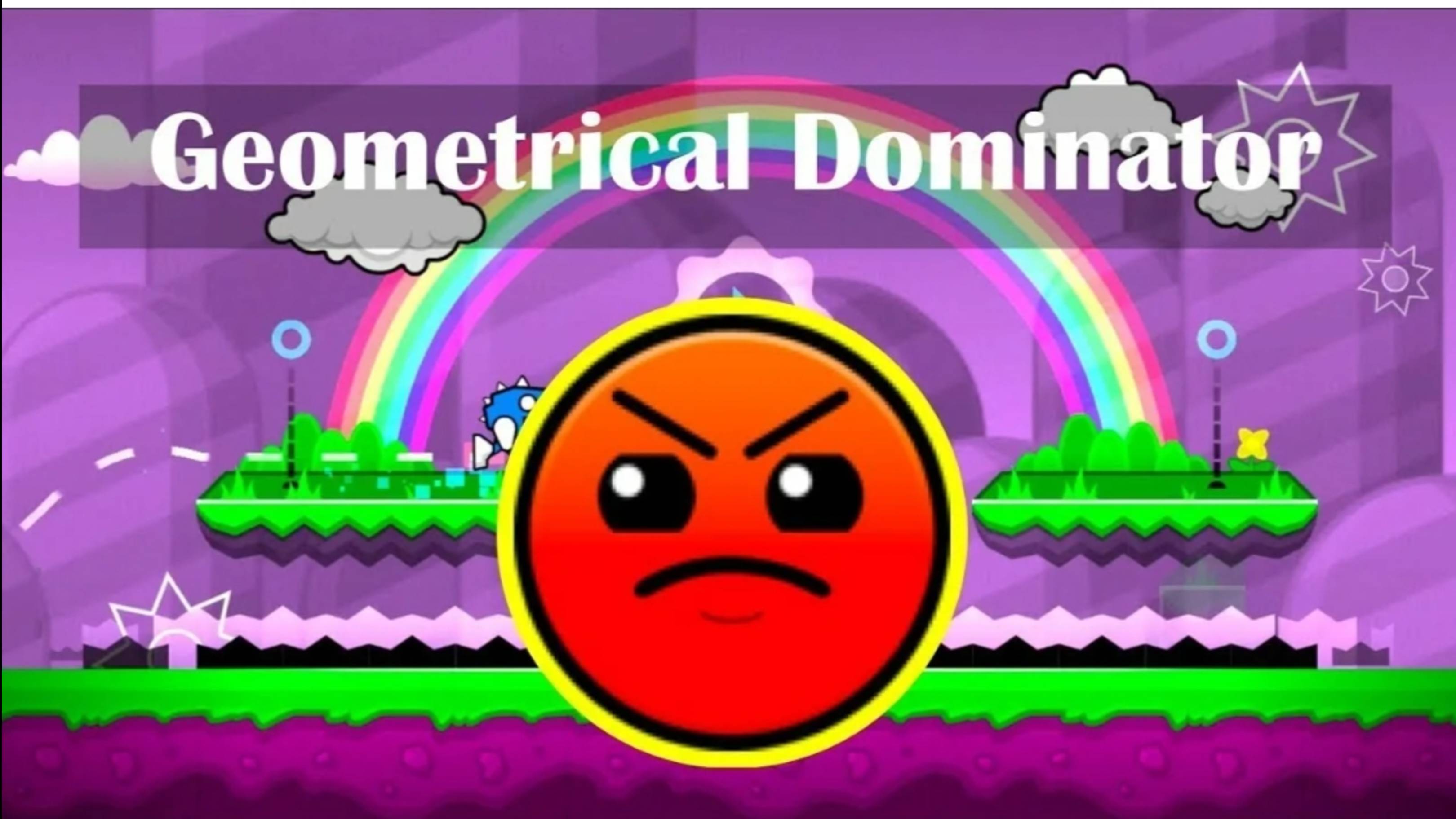 Прохождение уровня "Geometrical Dominator". Geometry Dash.